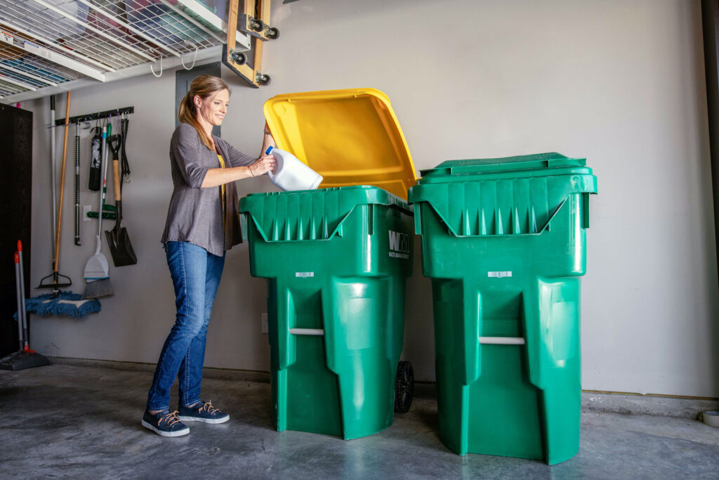 Recycling waste with Secure Waste Virginia